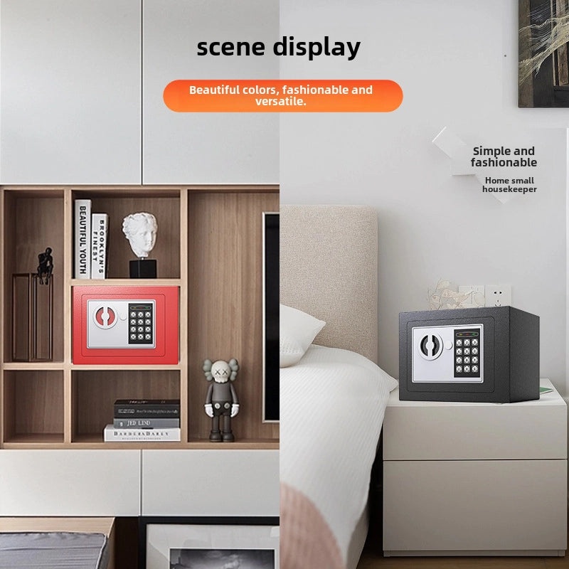 Fingerprint Password Small Safe Box for Home and Office | Home Security Safe