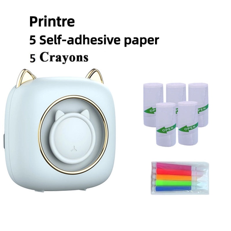 Minimalist Cat School Learning Toy Plastic Model | Educational Toys