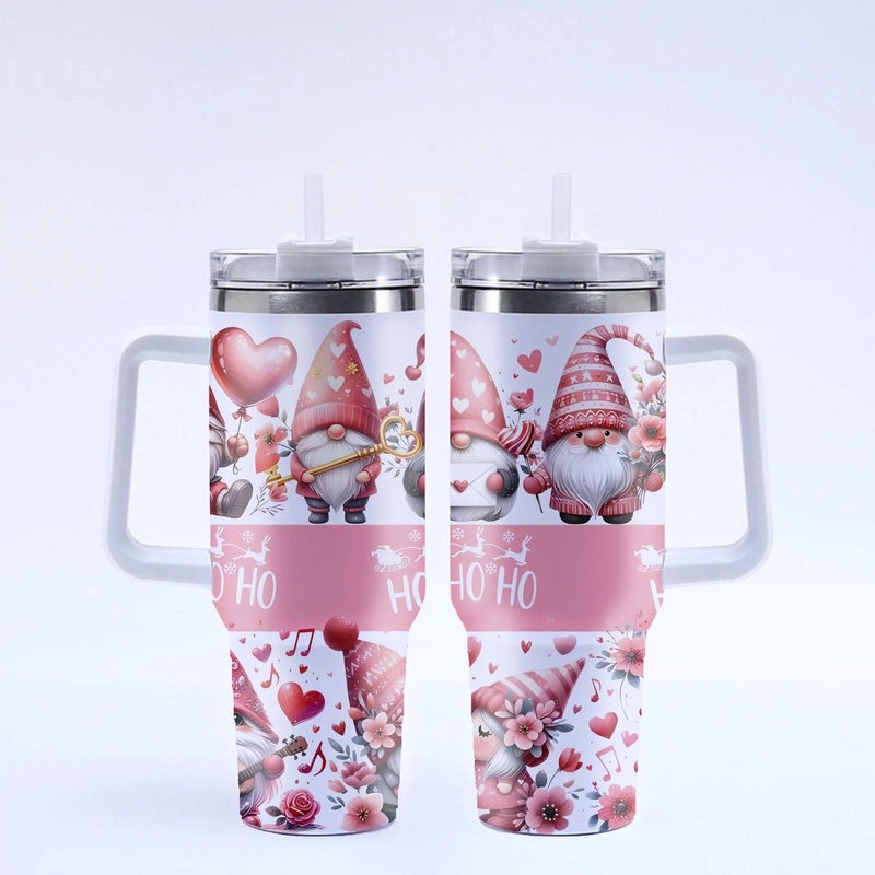 Christmas Tree Santa Claus Stainless Steel Thermos Cup 304 Durable Xmas Gift | Drinkware & Thermoses