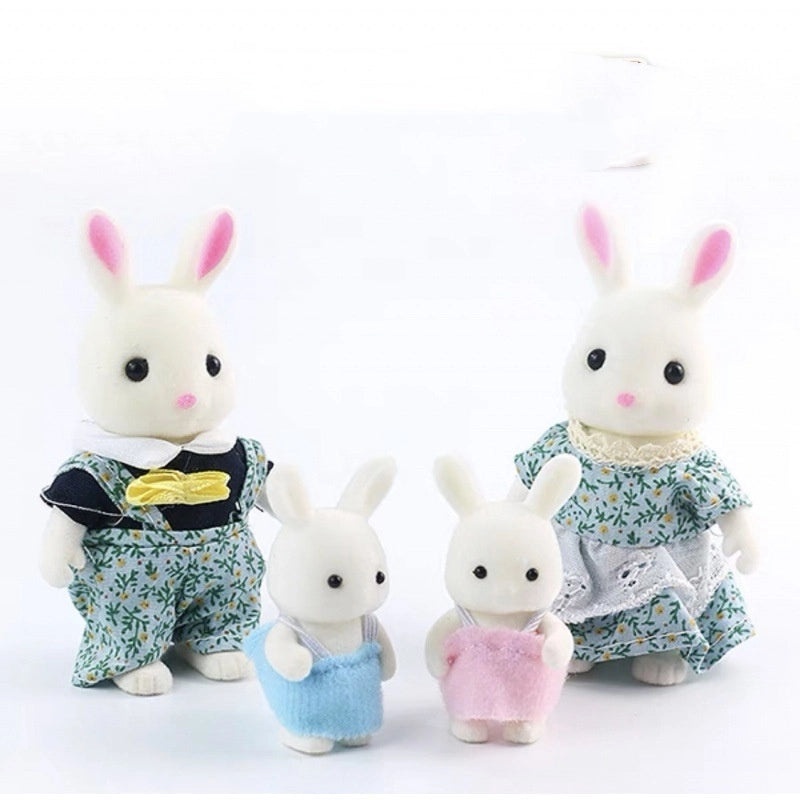 Realistic Rabbit Animal Simulation Toy Model|Educational Animal Figurines