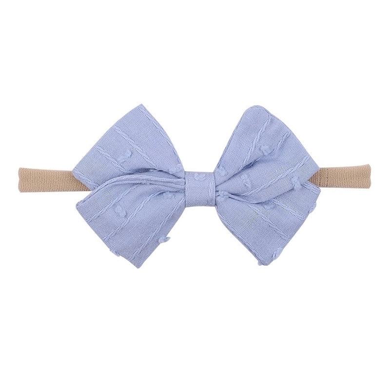 Kids Soft Nylon Bow Headband Candy Colors|Children's Hair Accessories