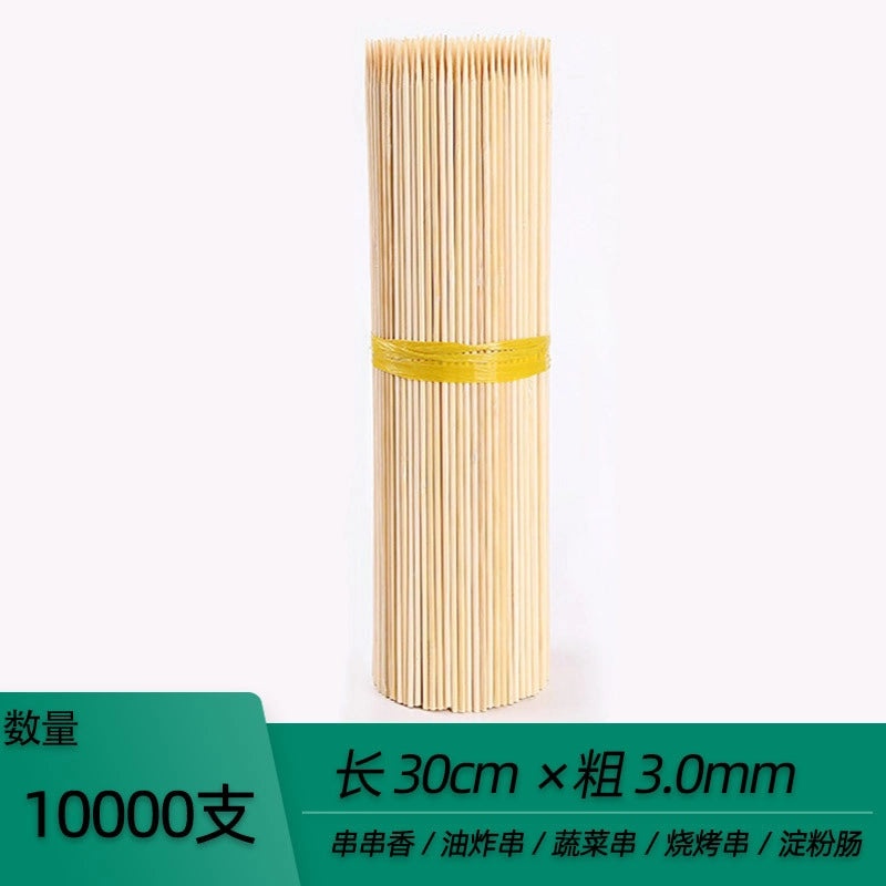Disposable Bamboo Skewers for BBQ Grilled Meat and Fruits | Kitchen & Dining Accessories