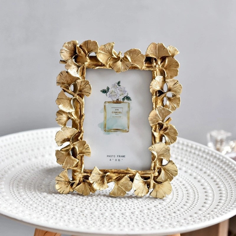 Vintage Floral Metal Photo Frames Decorative Artificial Accents|Home Decor