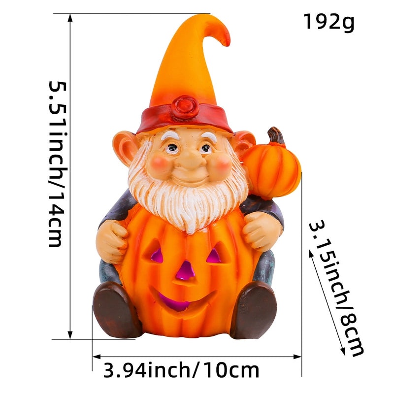 Minimalist Halloween Pumpkin Resin Ornament Decorative Props for Party Table Festival Supplies|Home Decor & Party Supplies