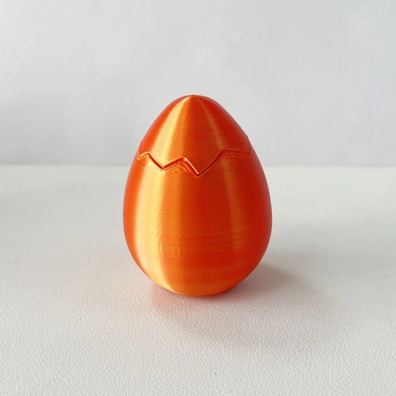 Multicolor Gradient Egg Shaped PLA Toy | Educational Toys & Collectibles