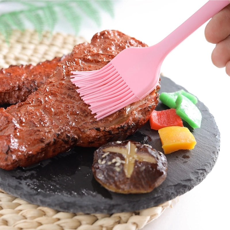 Simple Solid Color Silicone Oil Brush | Kitchen Utensils & Gadgets