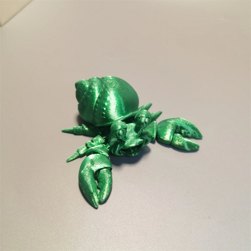 3D Printed Animal Figurines Toy Ant Frog Hermit Crab Decorative Dolls for Stall Display|Home Decor & Collectibles