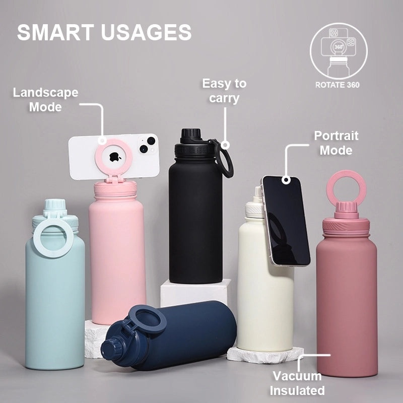 Solid Color Stainless Steel Water Bottle 304/201 Grade | Drinkware & Bottles