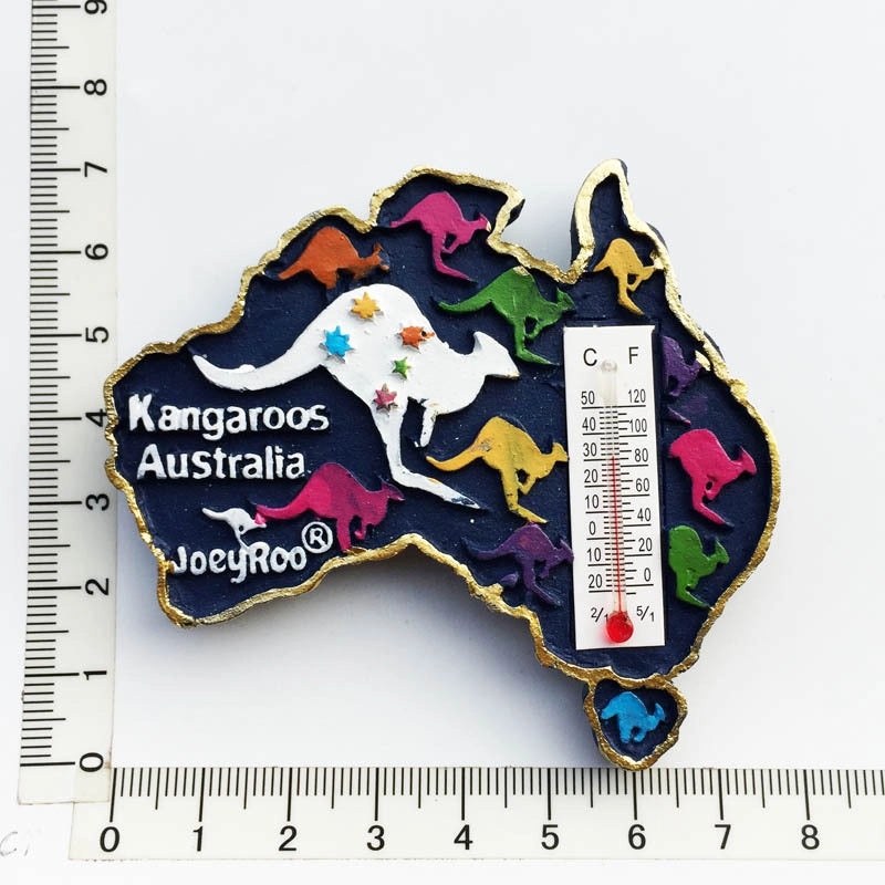 Vintage Map Letter Resin Fridge Magnet Single Piece|Home Decor & Kitchen Accessories