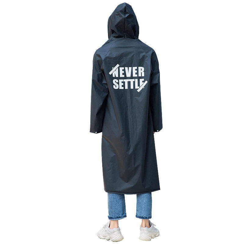 Unisex Korean Style Long Raincoat Windbreaker for Outdoor Cycling Hiking | Outdoor Apparel