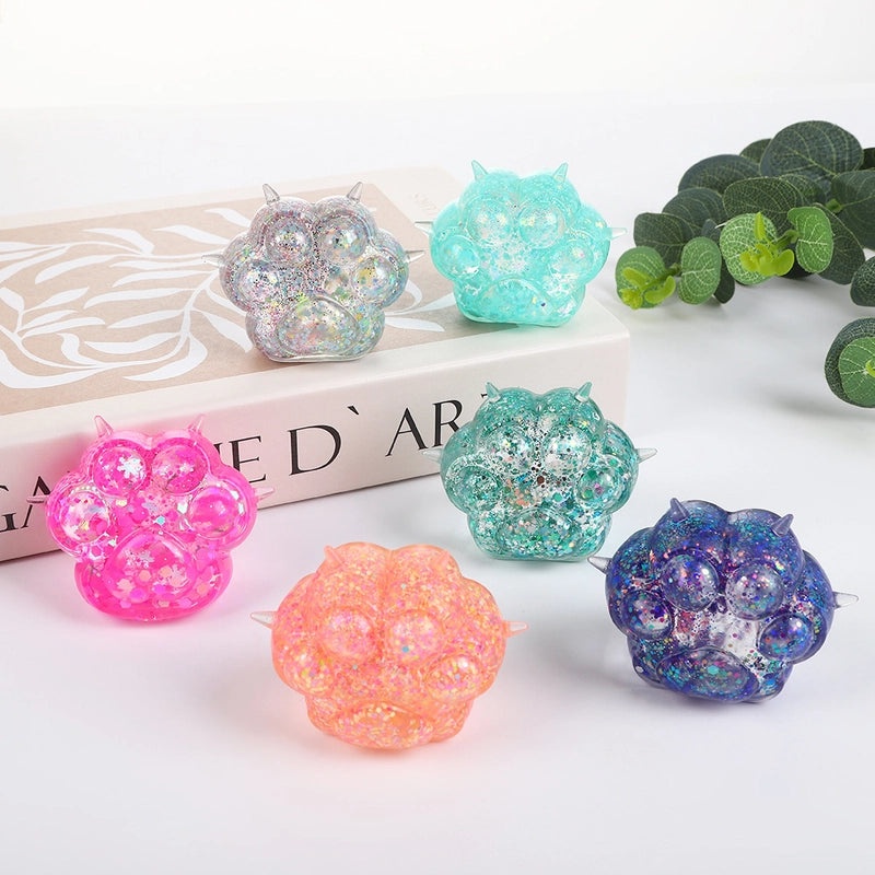 Stress Relief Squeeze Toy Solid Color Soft TPR Material | Stress Relief Toys