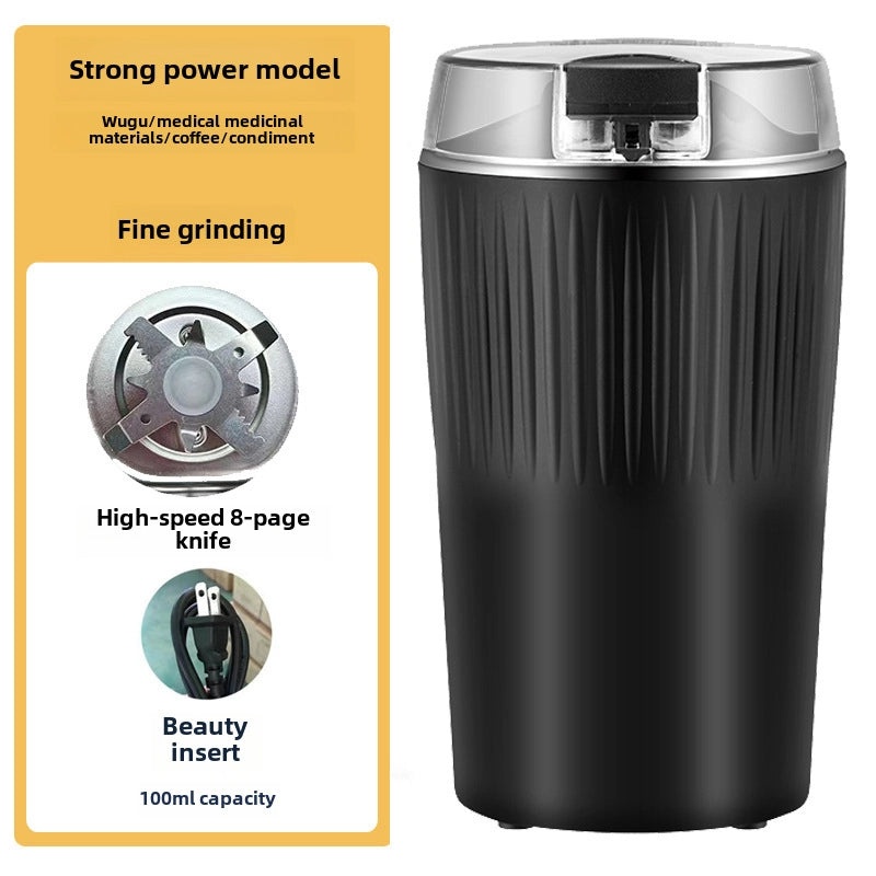 Multi-function Electric Grinding Machine Portable Small Household Flour Mill for Grain and Medicinal Materials | Kitchen Appliances