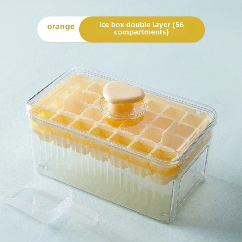 自制多功能冰块模具带储存盒|厨房用品及配件