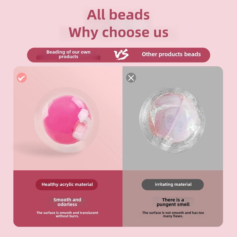 Kids DIY Beaded Jewelry Kit Portable Box Loose Beads for Bracelet Necklace Handmade Craft Gift|Children's Jewelry Craft Supplies