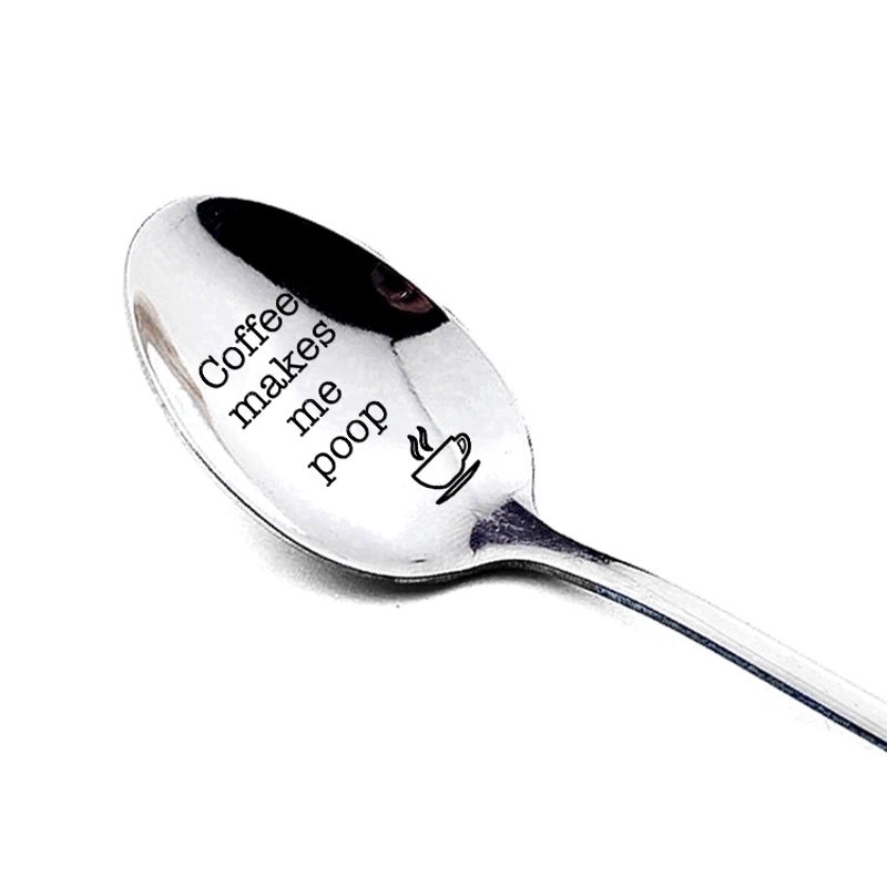 Stainless Steel Casual Solid Color Spoon Single Piece | Kitchen Utensils