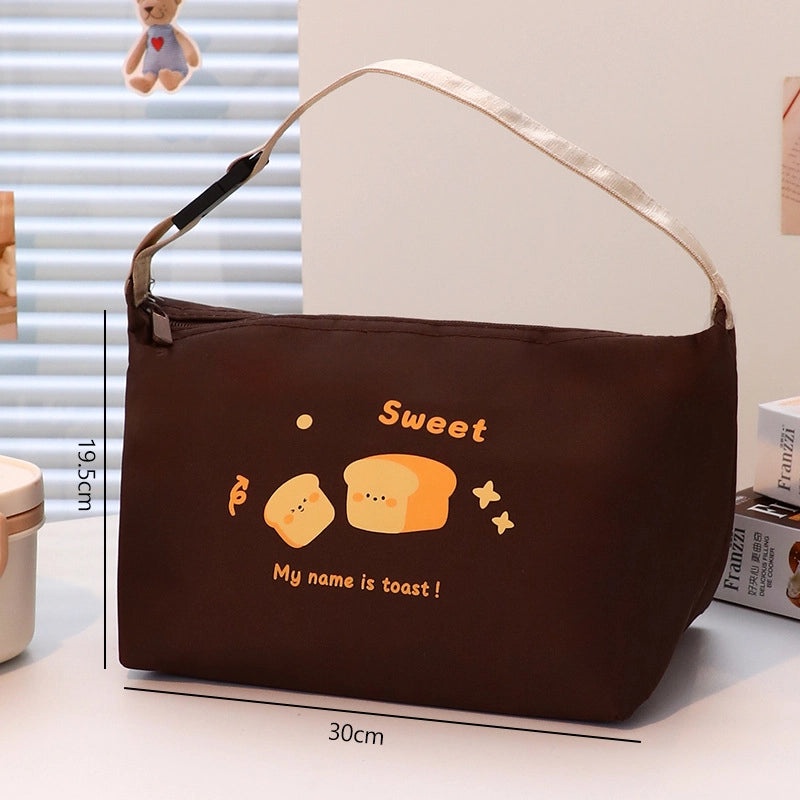 Insulated Lunch Box Bag Portable Thickened Aluminum Foil Meal Bag for Office and Students|Lunch Bags & Coolers