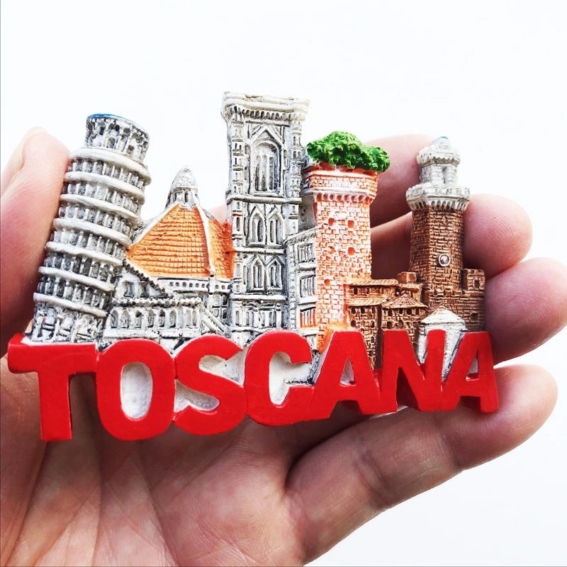 3-Piece Retro Streetwear Color Block Synthetic Resin Magnets Set|Home Decor & Magnets