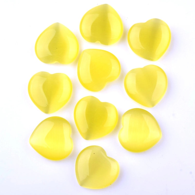 Pink 20mm Heart-Shaped Amethyst Crystal Ornament | Jewelry & Accessories