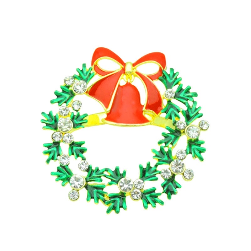 Christmas Cartoon Santa Claus Alloy Napkin Ring Casual Elegant Holiday Table Decor | Holiday Tableware