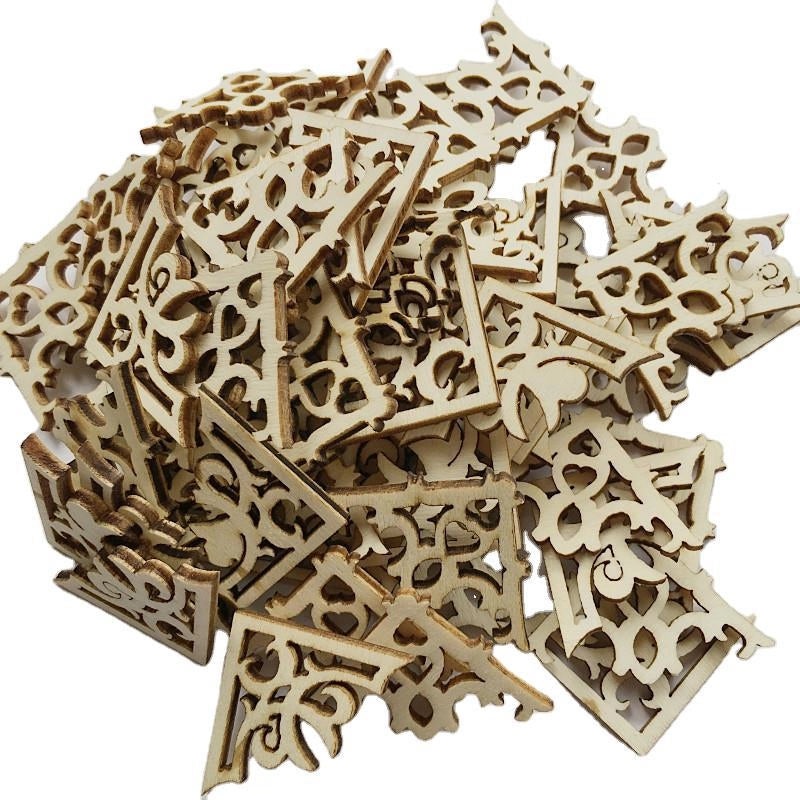 Laser Cut Wooden Decoration for Wedding DIY Craft Accessories|Wedding Decorations