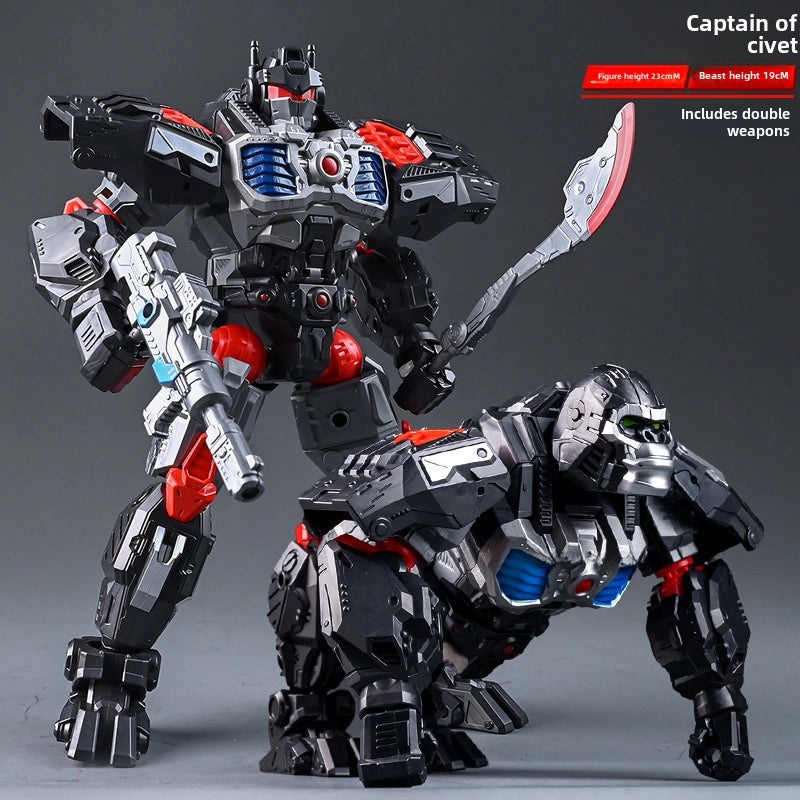 Handcrafted Alloy Robot King Kong Model Educational Toy for Boys Ages 5-12 | Educational Toys & Models