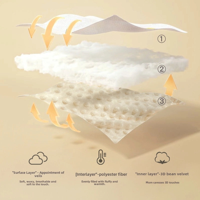 Universal Baby Stroller Cushion Thickened Cotton Double-Sided Machine Washable Soft Padding|Baby Stroller Accessories