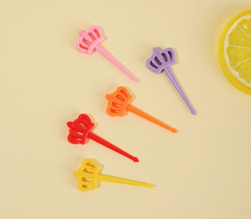 Adorable Cartoon Fruit Picks Set of 1|Kitchen & Dining Accessories