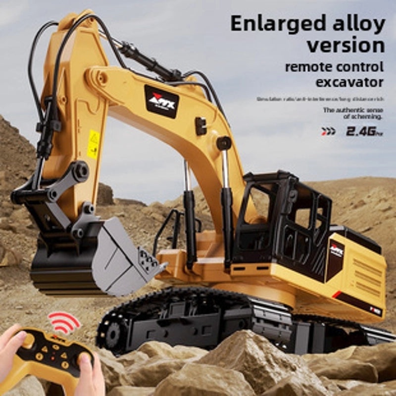 Large Alloy Remote Control Excavator Toy for Boys | Remote Control Toys