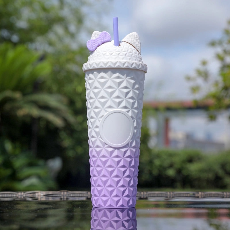 Stylish Solid Color Casual Elegant AS PP Water Bottle Single Piece|Drinkware & Water Bottles