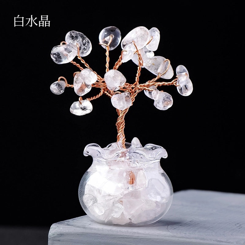 Minimalist Tree Crystal Ornament Decorative Artificial Home Accessories|Home Decor