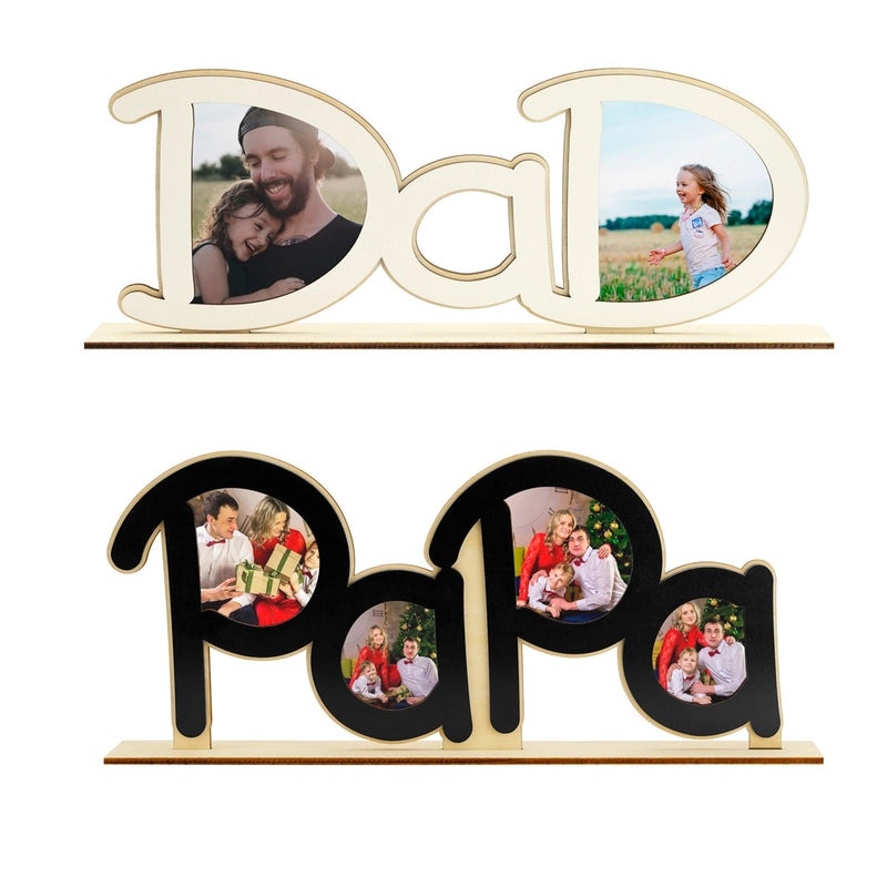 Father's Day Modern Letter Acrylic Wood Ornaments Decorative Artificial Home Decor|Home Decor & Accessories
