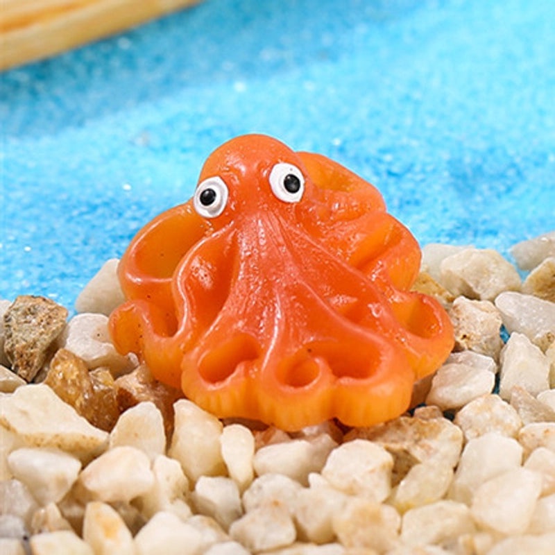 Cute Cartoon Style Castle Starfish Bird Resin Figurines|Home Decor Ornaments