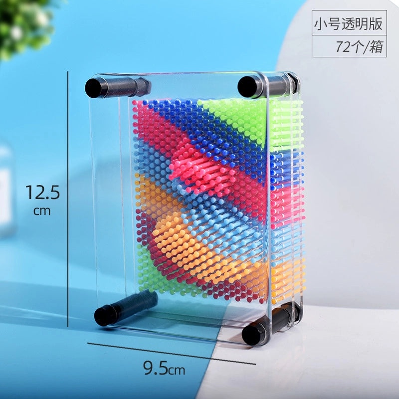 3D Rainbow Handprint Clone Toy for Kids Decompression Needle Painting | Creative Toys & Crafts