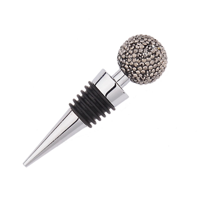 Colorful Rhinestone Wine Stopper Alloy Minimalist Design 1 Pc|Wine Accessories