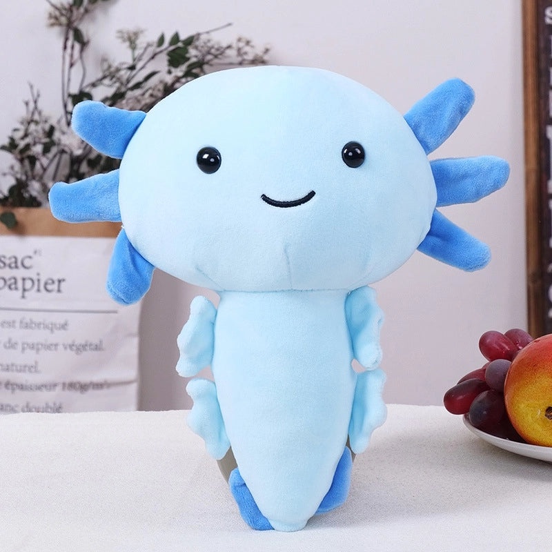 Cute Salamander Plush Toy Axolotl Dinosaur Hexagon Doll | Plush Toys & Collectibles