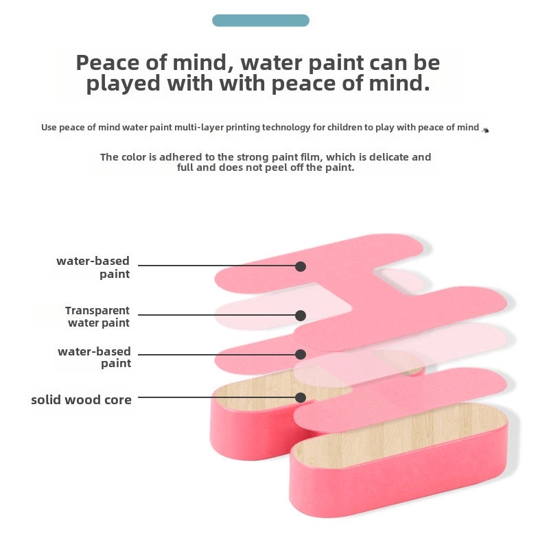 Early Learning Digital Alphabet Wooden Blocks Puzzle for Infants & Toddlers | Educational Toys