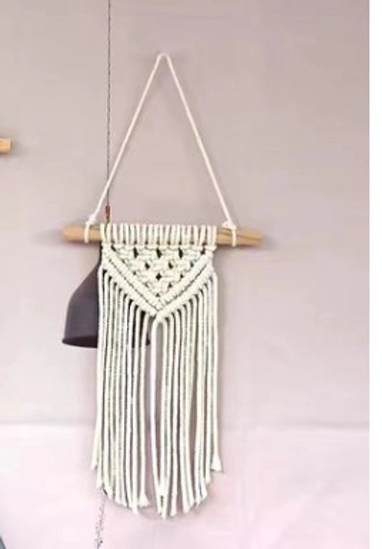 Striped Cotton Tapestry Wall Hanging for Vacation Vibes|Home Decor Wall Art