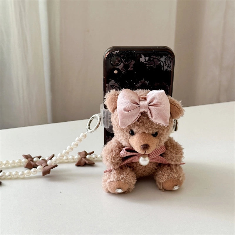 Cute Bear Faux Pearl Plush Toy|Kids Toys & Plush Animals