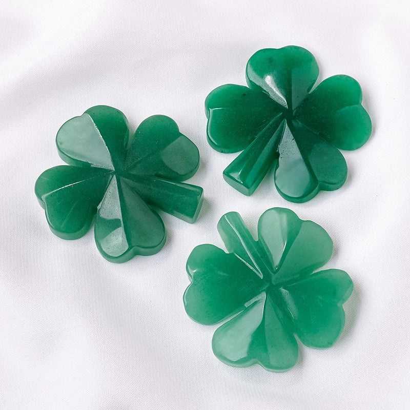 Elegant Four Leaf Clover Crystal Decor | Home & Living Ornaments