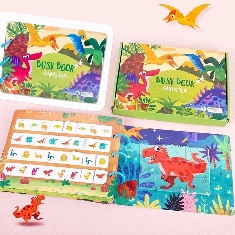 Educational Animal Paper Toys for Toddlers 3-6 Years|Learning & Educational Toys