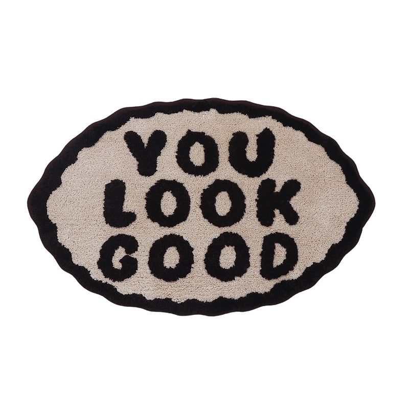 English Letters Jacquard Absorbent Non-slip Floor Mat for Bathroom and Home Entryway|Home & Living - Floor Mats & Rugs