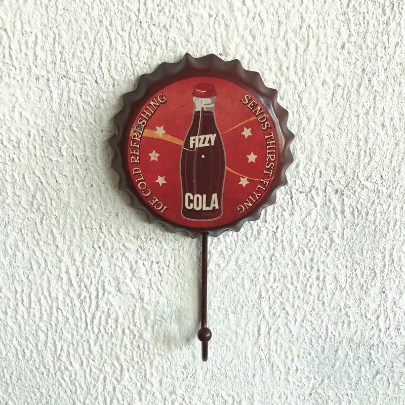 Vintage Beer Cap Letter Motorcycle Metal Iron Pendant Wall Decor|Wall Art