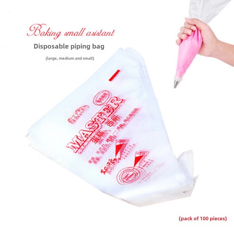 Medium Thickened Milking Oil Squeeze Bag for Baking Cake Decorating Disposable 100pcs | Baking Tools & Accessories