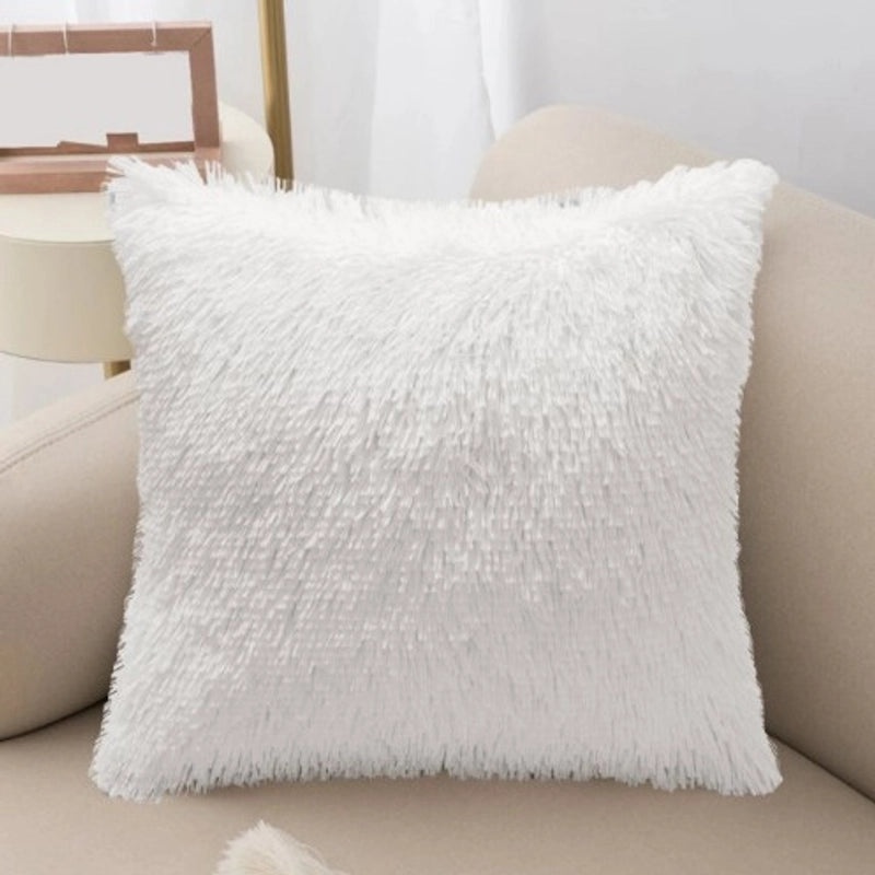 Sea Lion Plush Velvet Double-Sided Cushion Cover for Sofa Bed Home Decor|Home Decor & Cushions