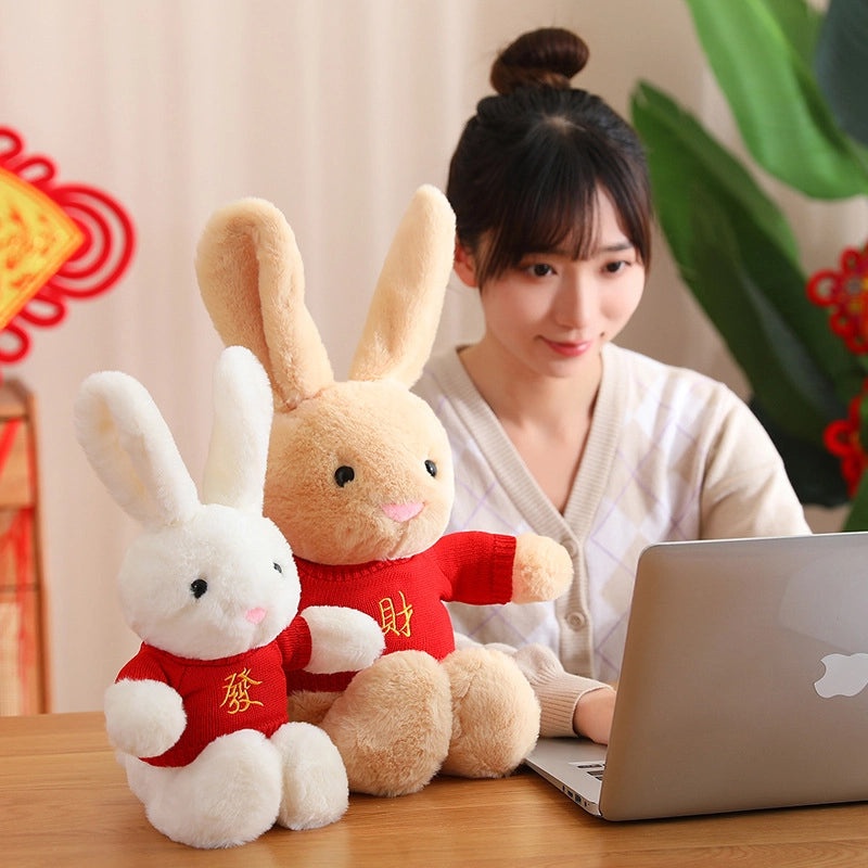 Cute Plush Rabbit Stuffed Toy with Soft PP Cotton Filling | Plush Toys & Stuffed Animals