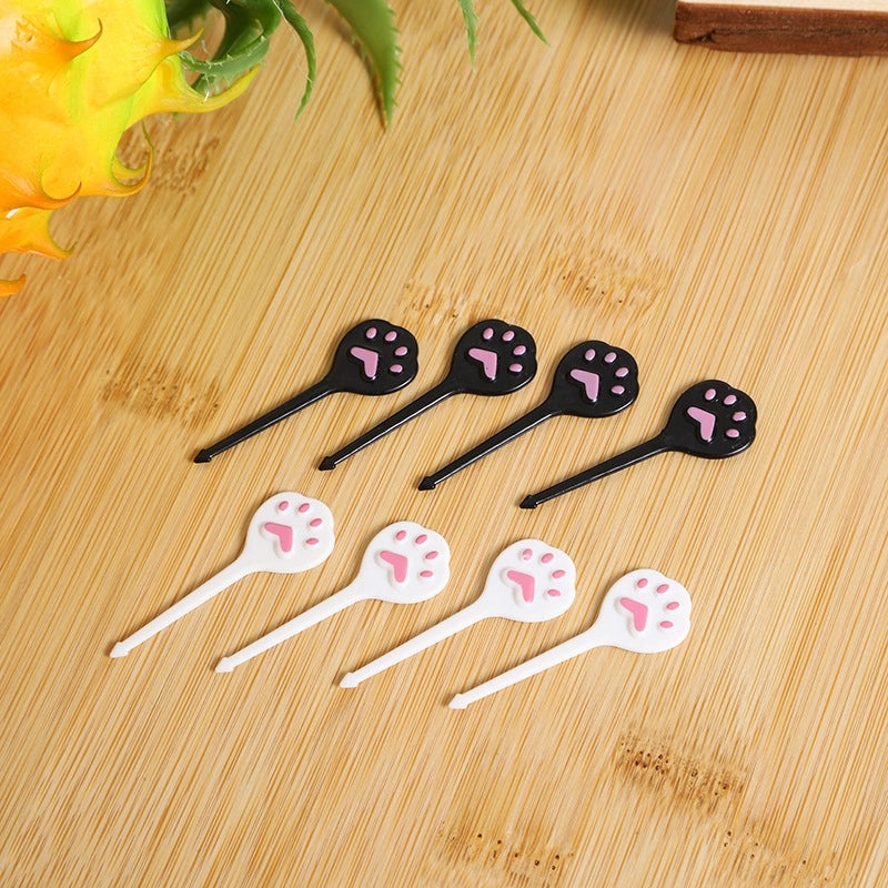 Cartoon Fruit Mini Fork Japanese Style Cute Kids Snack Pick|Kitchen & Dining Accessories