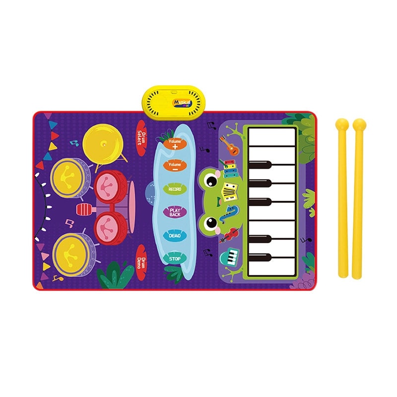 Early Learning Drum and Piano Music Blanket for Babies|Educational Toys