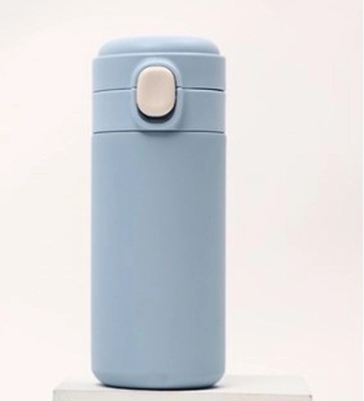 Stylish Solid Color Stainless Steel Water Bottle for Casual Vacation Use | Travel & Outdoor Accessories