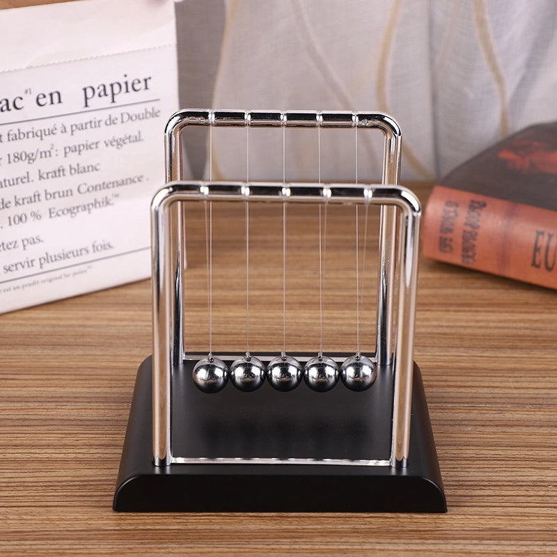 Newton's Cradle Desk Toy Stress Relief Educational Science Gift for Students | Educational Toys & Gadgets