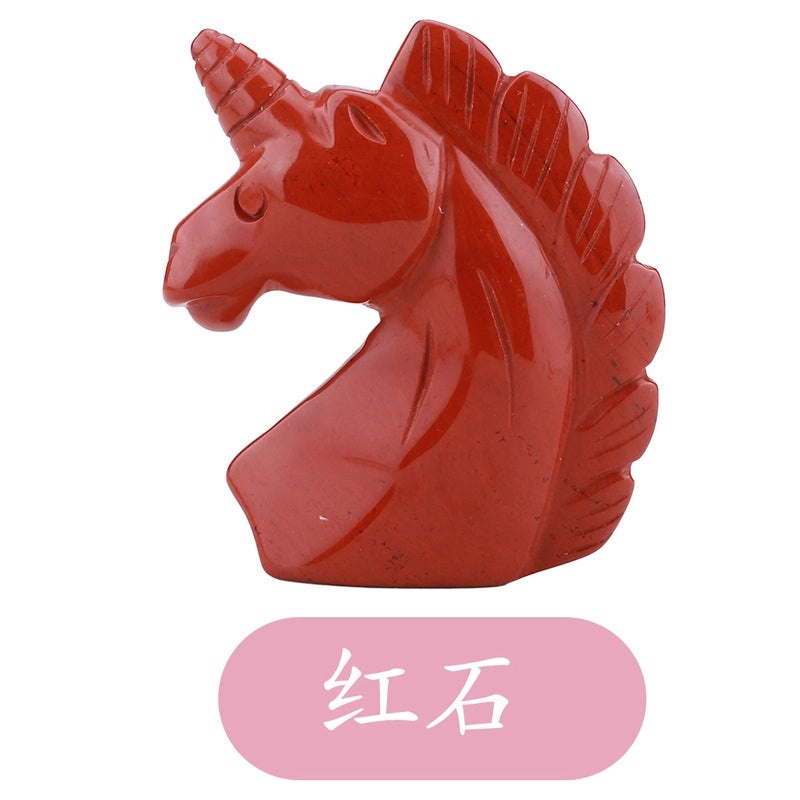 Elegant Minimalist Horse Gem Crystal Ornament for Home Decor|Home Decor Ornaments